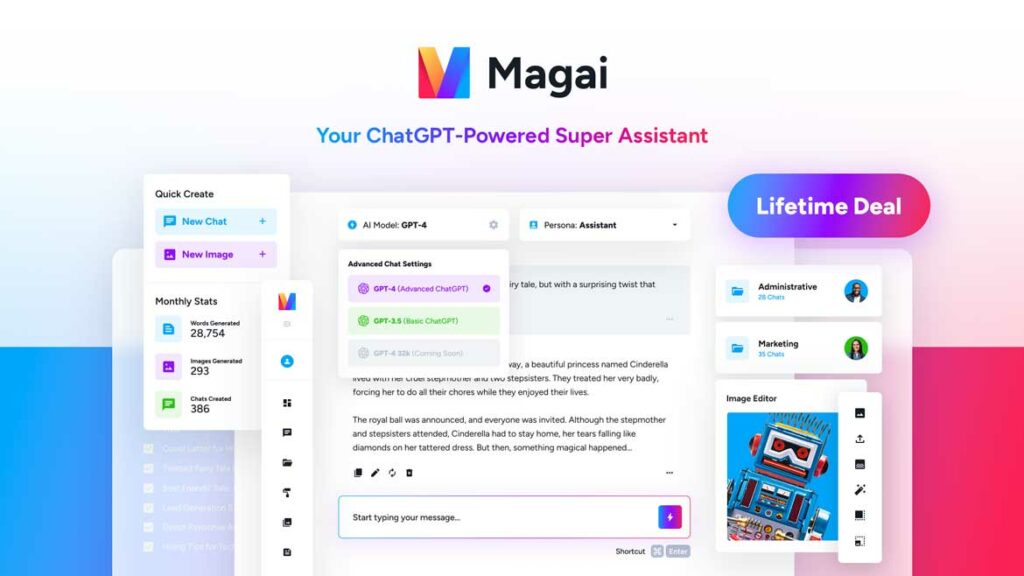 Magai App Screenshot