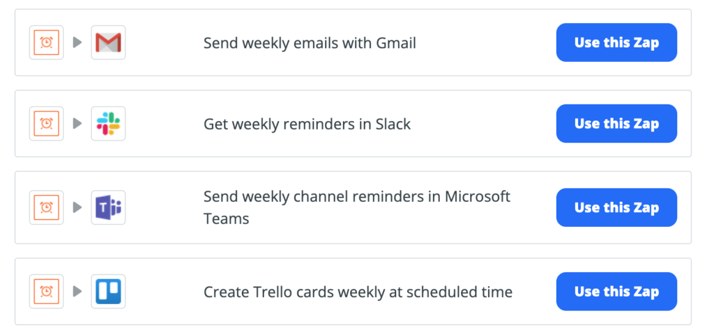 zapier to schedule meetings