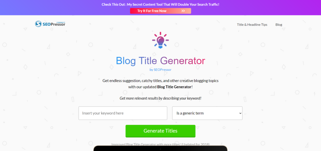 10 seopressor blog title generator