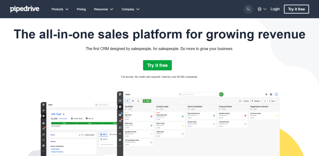 pipedrive-saas-companies