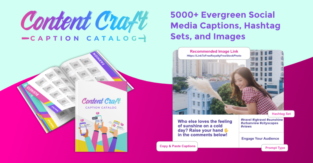 content craft caption catalog