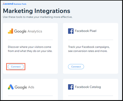 google-analytics-wix-integration