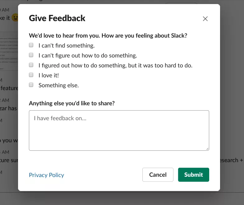 Best SaaS Customer Feedback Examples