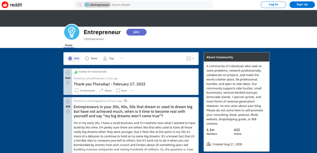 reddit-entrepreneur