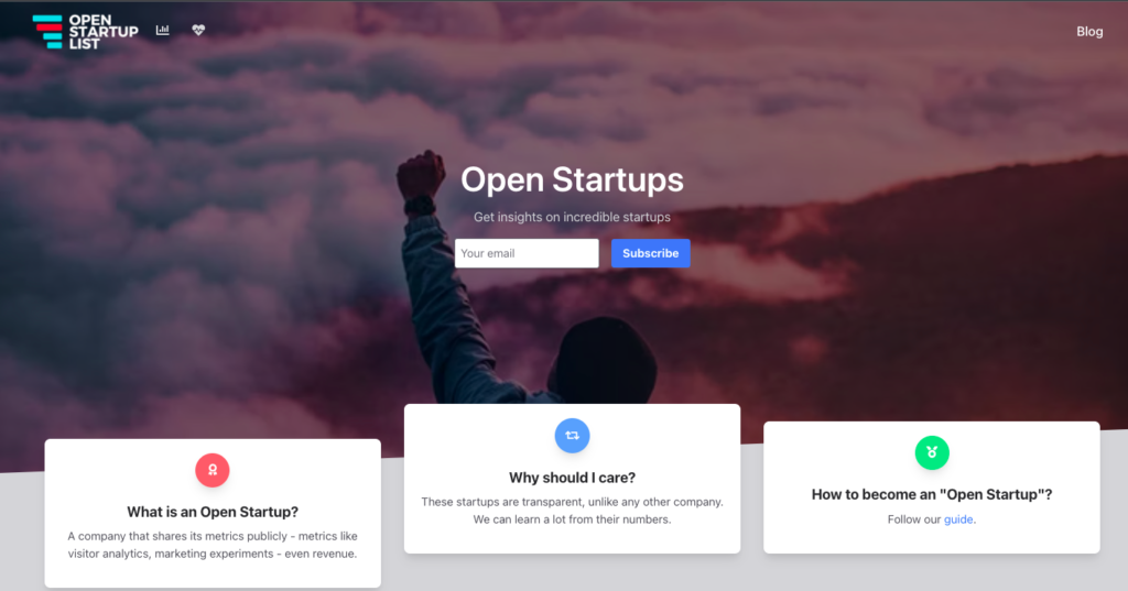 open-startup-list