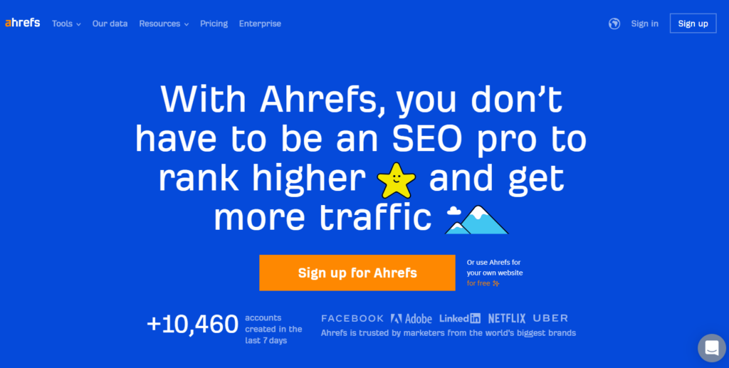 ahrefs SEO