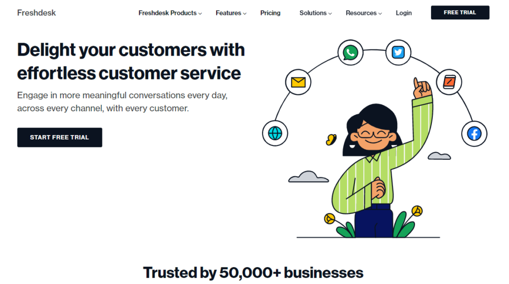 freshdesk-marketing-stack