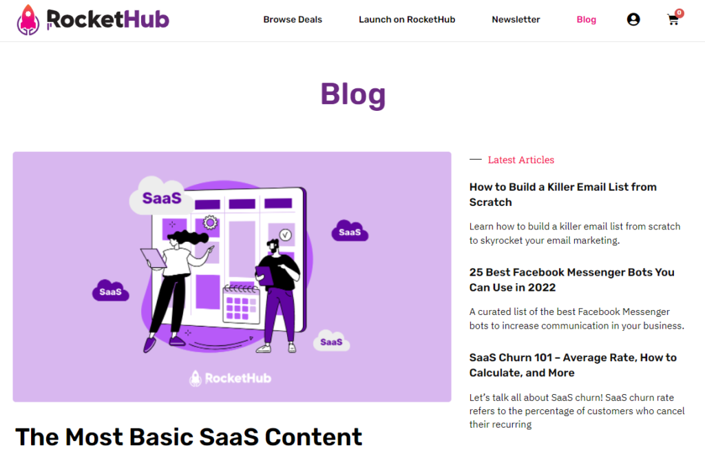 saas marketing blogs